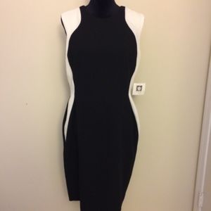 NWOT Anne Klein black and white dress